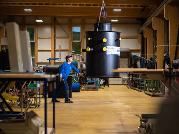 Abwasserbehälter Fertigschacht