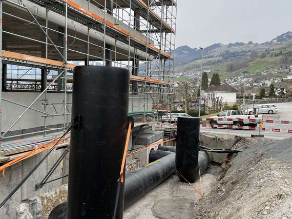 Lüftungsleitung - komplette Leitungsführung durch Alois Bader AG